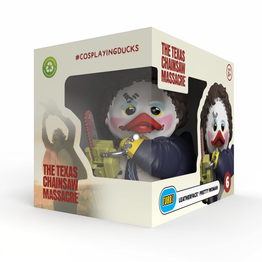 Texas Chainsaw Pretty Woman Boxed Lisanslı Cosplay Ördek Collectible Figür