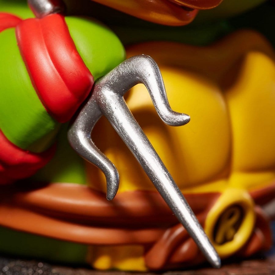 TMNT Boxed Raphael Lisanslı Cosplay Ördek Collectible Figür