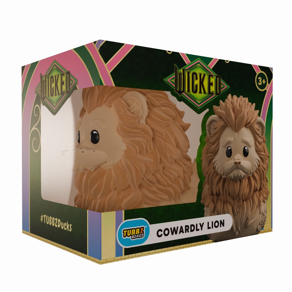 Tubbz Wicked Cowardly Lion Lisanslı Cosplay Ördek Koleksiyon Figürü