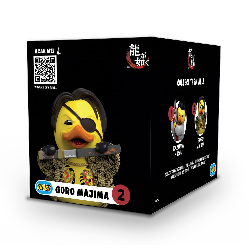 Yakuza BOXED Majima Lisanslı Cosplay Ördek Collectible Figür