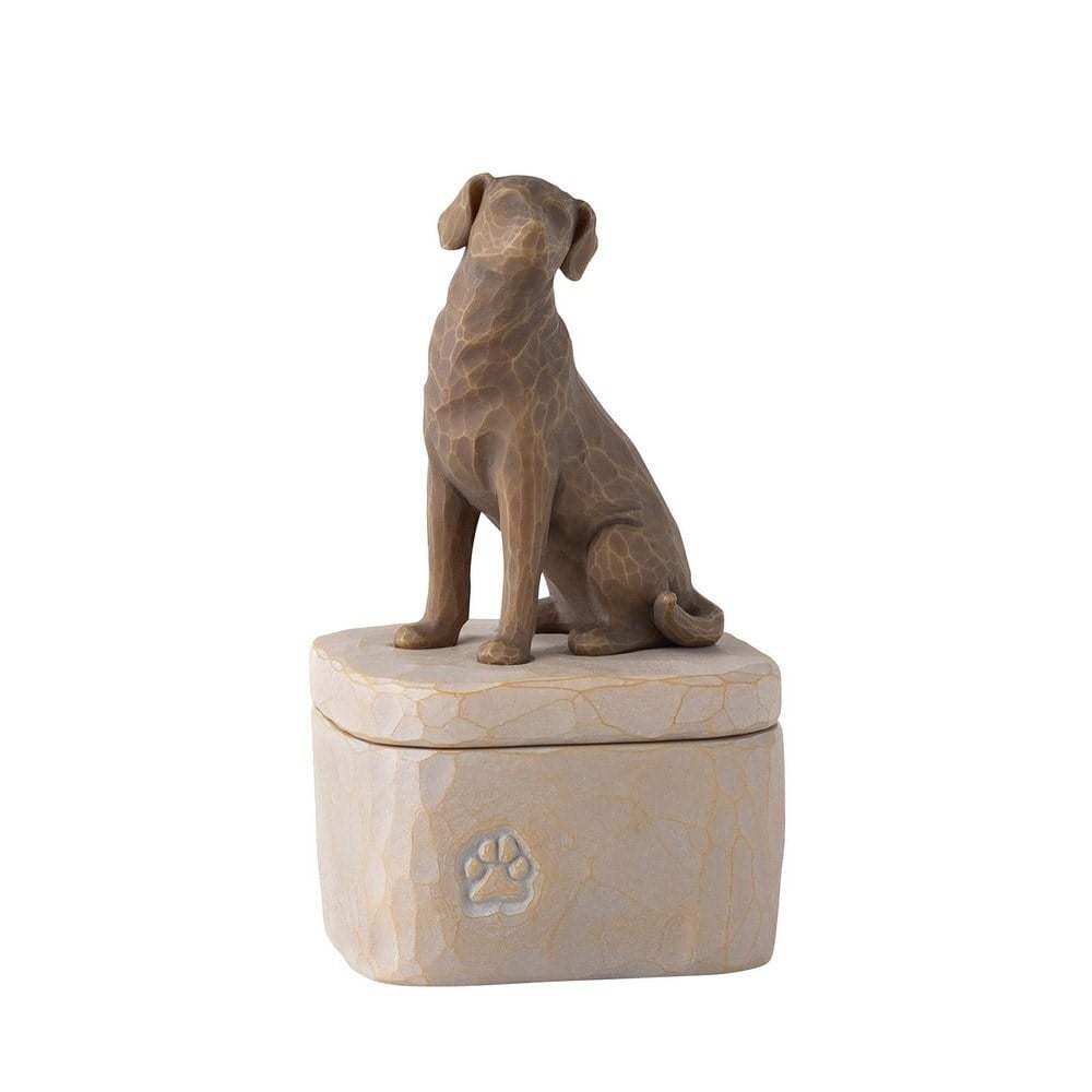 Willow Tree Love my Dog Keepsake Box Köpeğimi Seviyorum Hatıra Kutusu