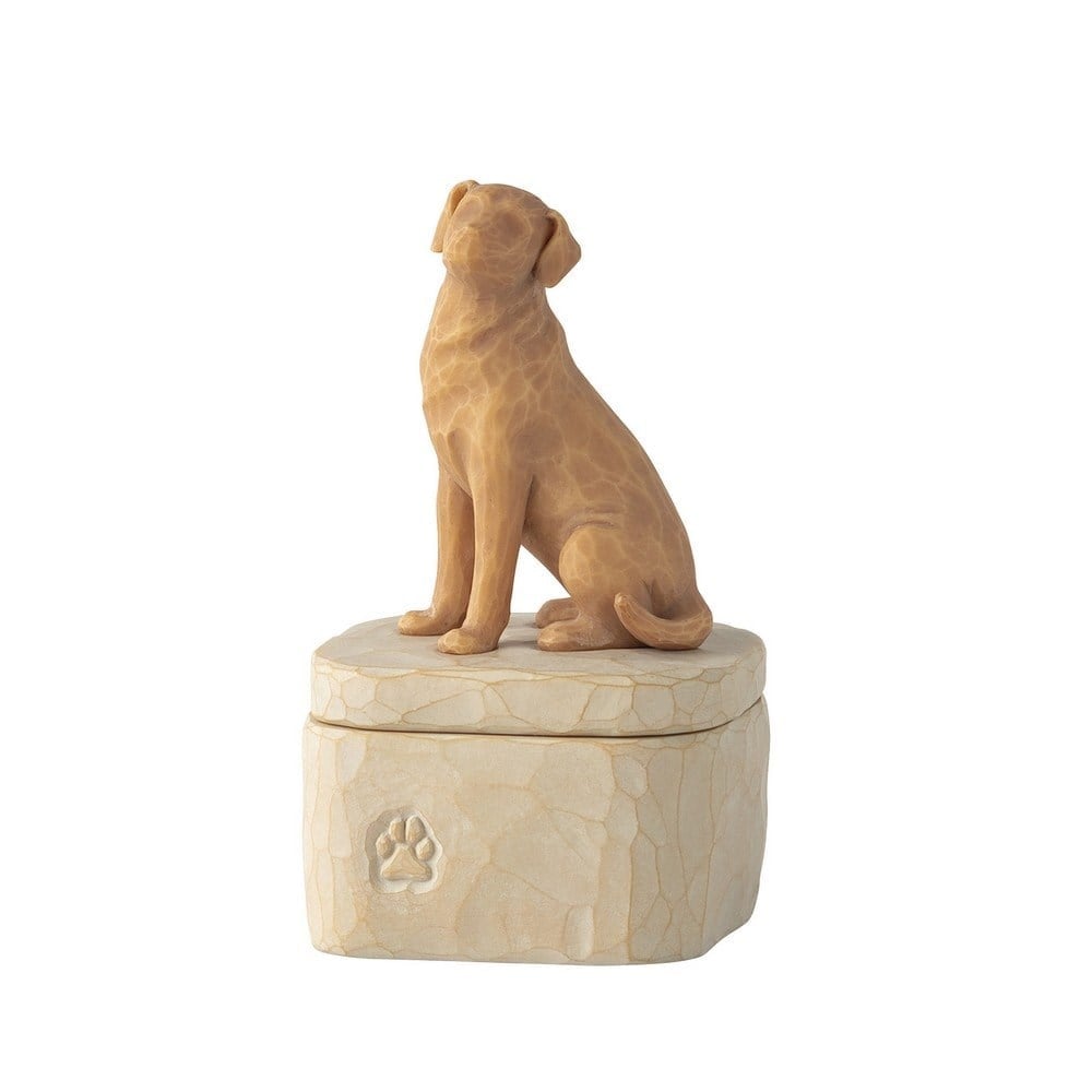 Willow Tree Love my Dog Keepsake Box Köpeğimi Seviyorum Hatıra Kutusu