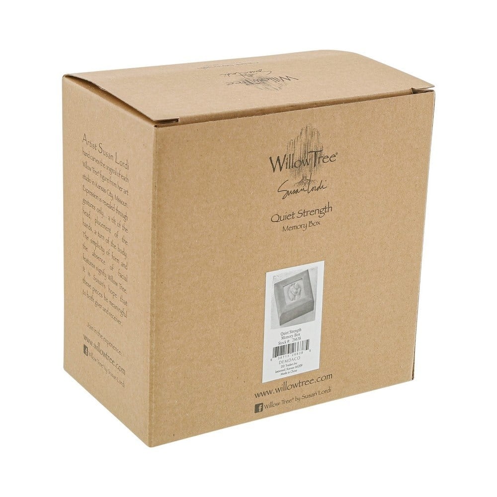 Willow Tree Quiet Strength Memory Box Sessiz Güçlü Hatıra Kutusu