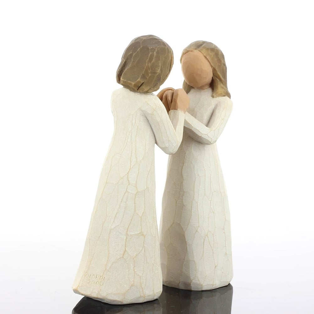 Willow Tree Sisters by Heart Kalpten Kız Kardeşler Dekoratif Figür Biblo