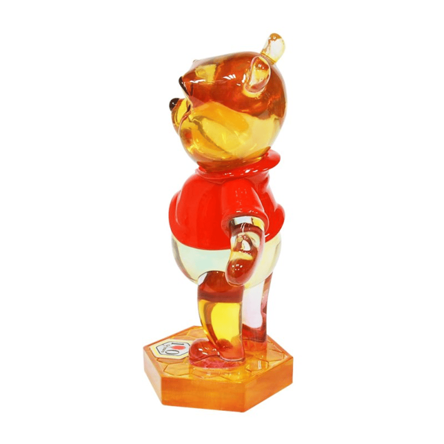 Winnie The Pooh 1000 Limitli Şeffaf Gökkuşağı Figür Biblo