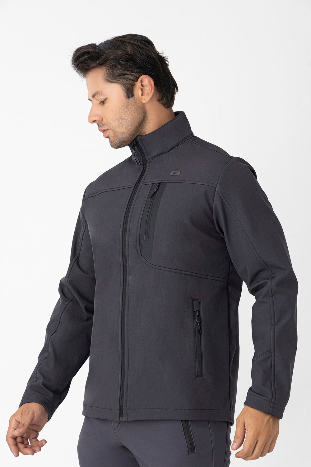 CROZWİSE ERKEK SOFTSHELL MONT ANTRASİT