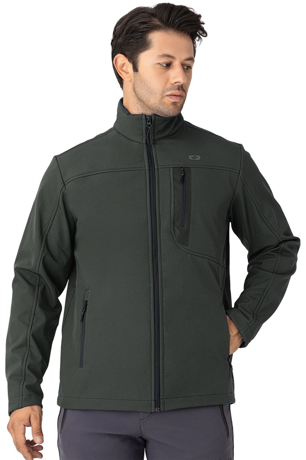 CROZWİSE ERKEK SOFTSHELL MONT KAHVE TONLARI