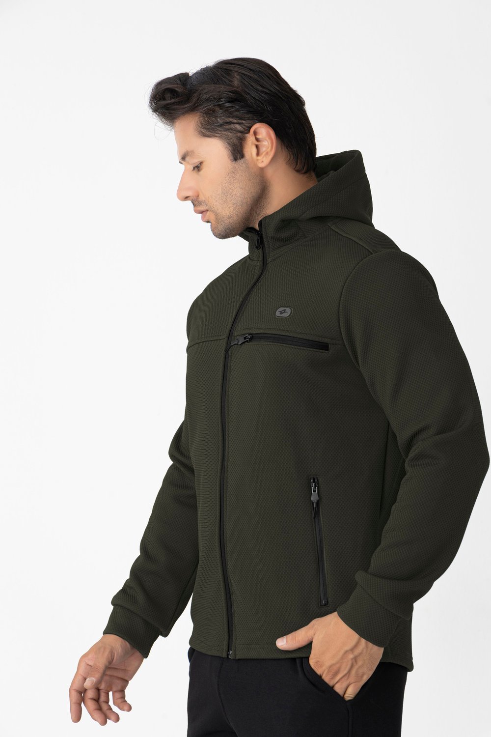 CROZWİSE ERKEK SOFTSHELL MONT KAHVE TONLARI