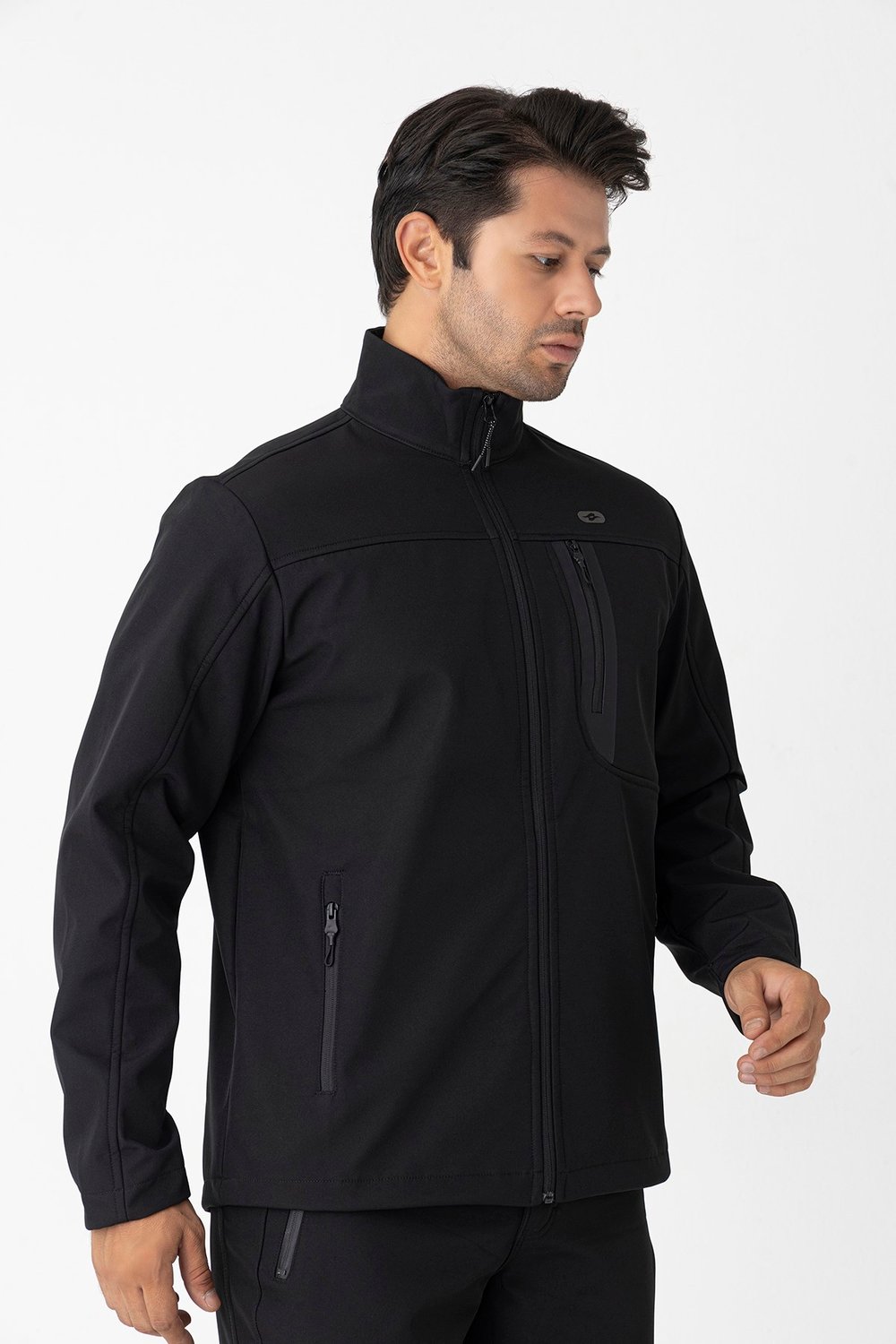 CROZWİSE ERKEK SOFTSHELL MONT SİYAH