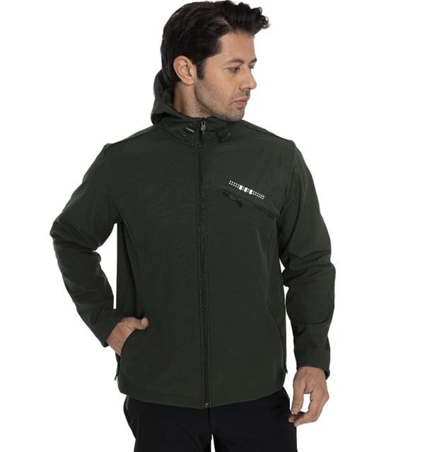 CROZWİSE KAHVE TONLARI ERKEK SU GEÇİRMEZ SOFTSHELL OUTDOOR MONT