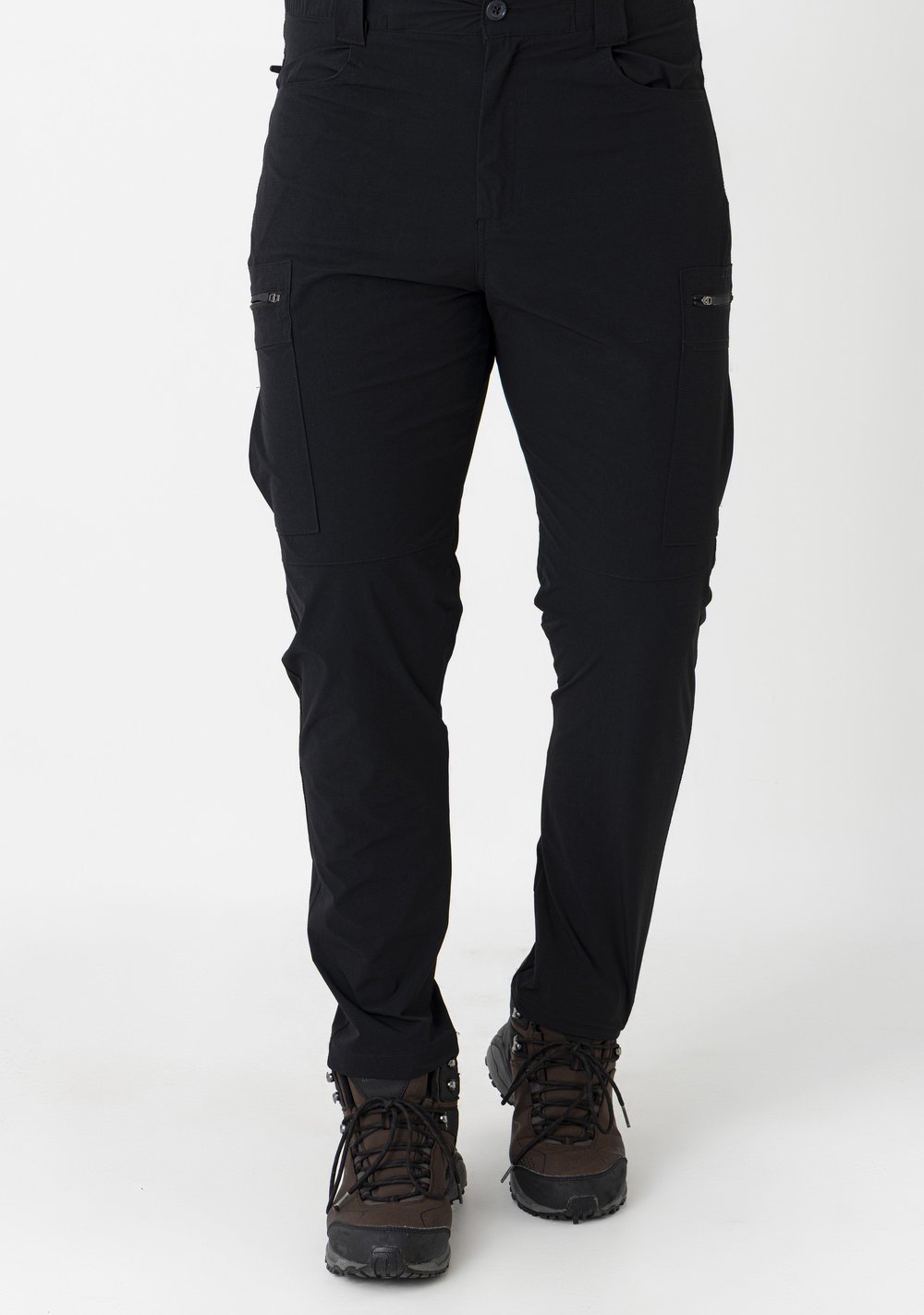 CROZWİSE OUTDOOR DAR PAÇA ERKEK PANTOLON SİYAH