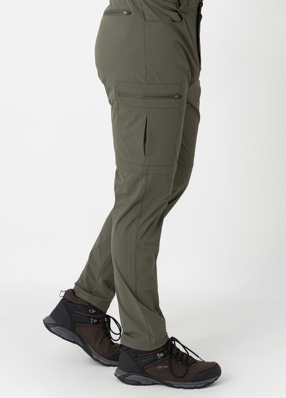 CROZWİSE OUTDOOR DAR PAÇA ERKEK PANTOLON KAHVE TONLARI