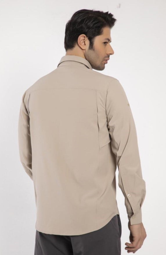 CROZWİSE OUTDOOR RİBSTOP GÖMLEK BEJ