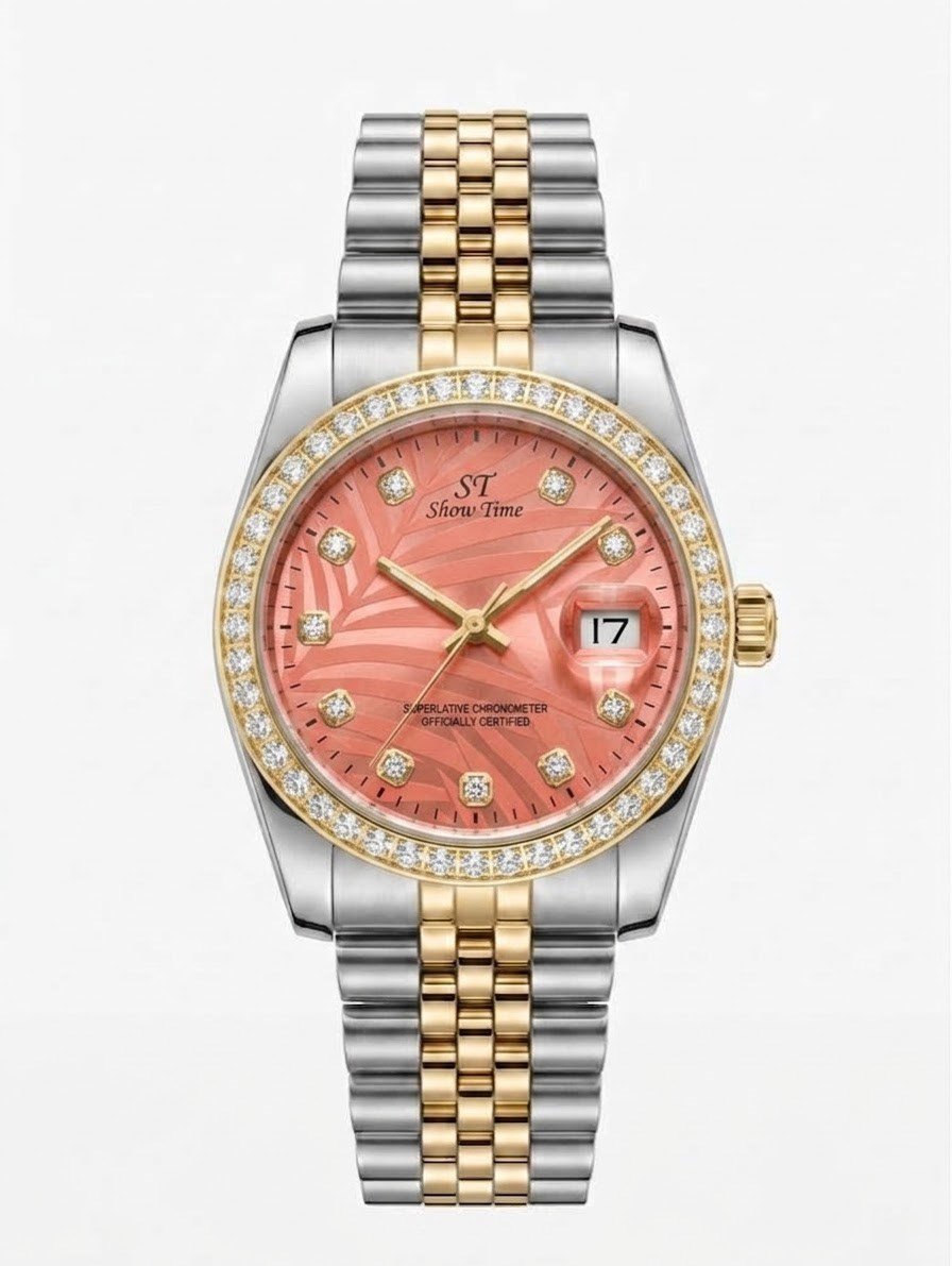 SHOWTİME 36MM Bayan King Sarı beyaz pembe ST681