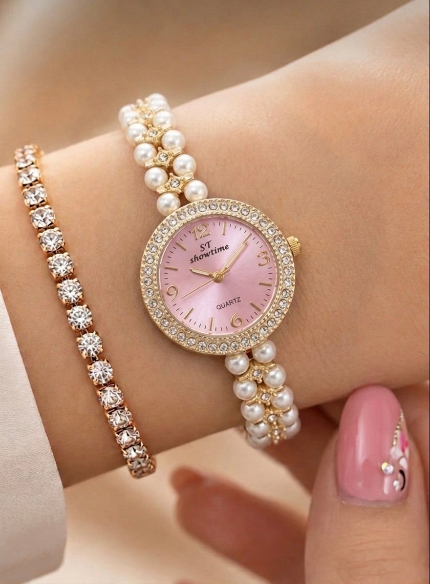 SHOWTIME İNCİLİ | GOLD-PEMBE ST417