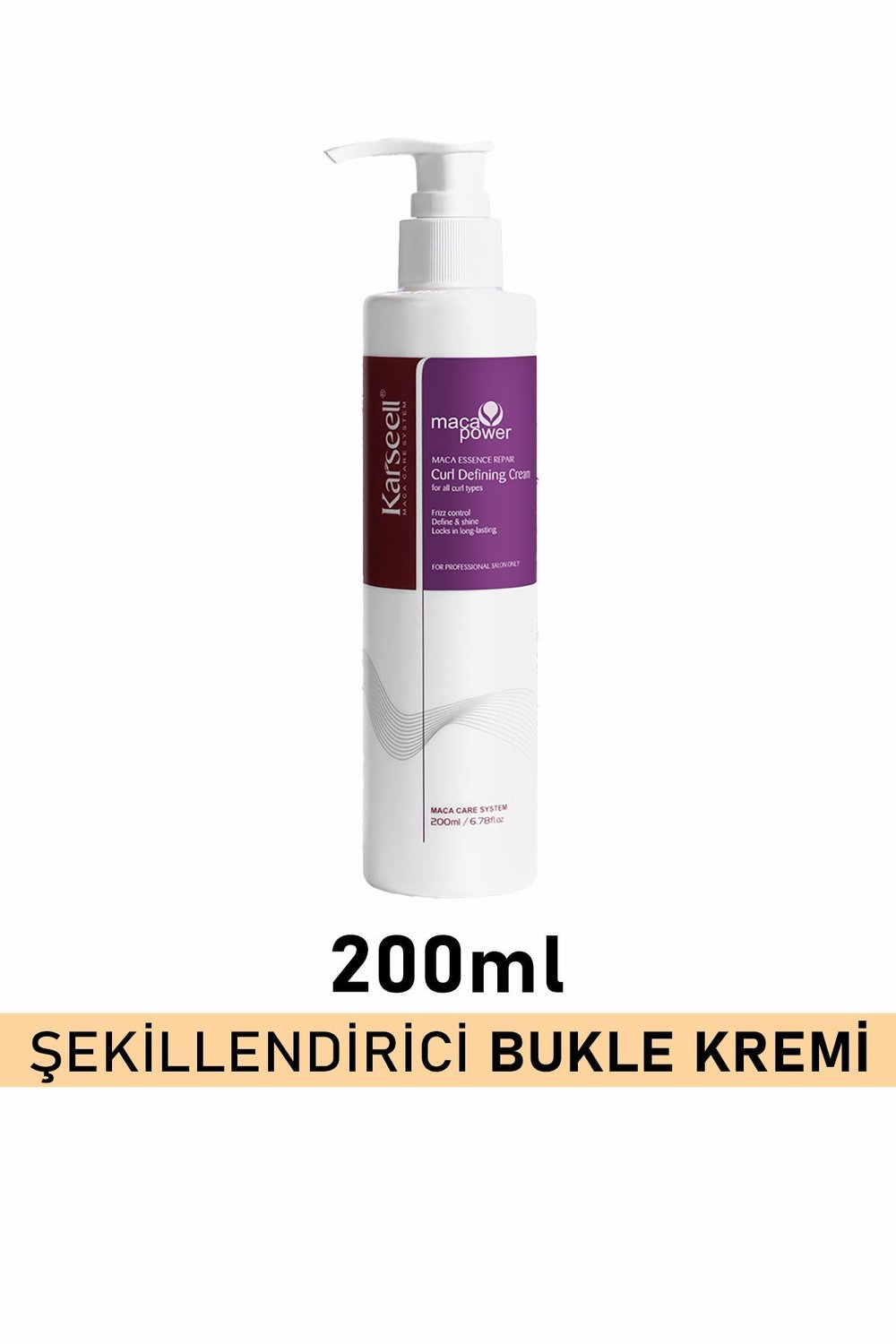 Maca Essence Curl Cream Bukle Belirginleştirici Krem 200 ml
