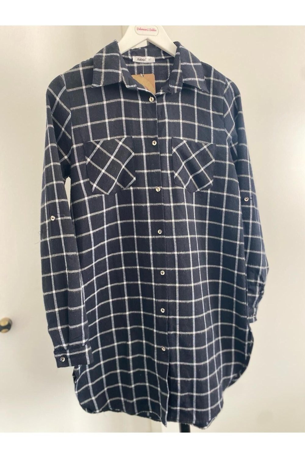 Unisex Ekose Oduncu Gömlek