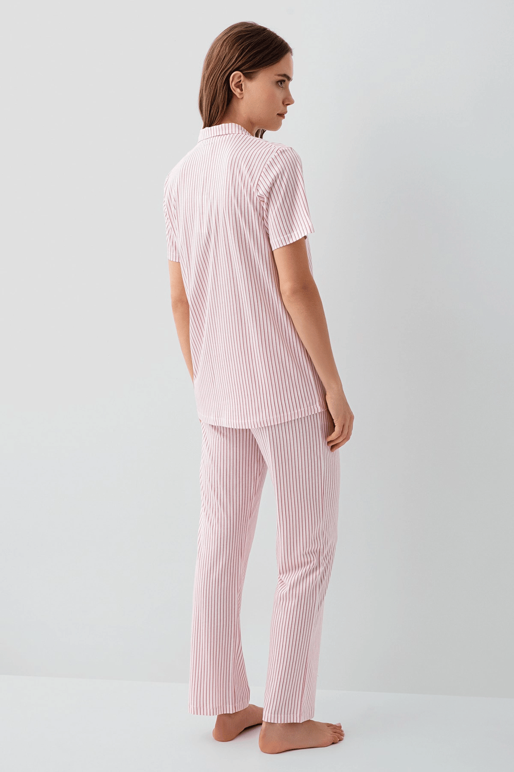 Pierre Cardin 9204-S Kadın Gömlek Pijama Takım