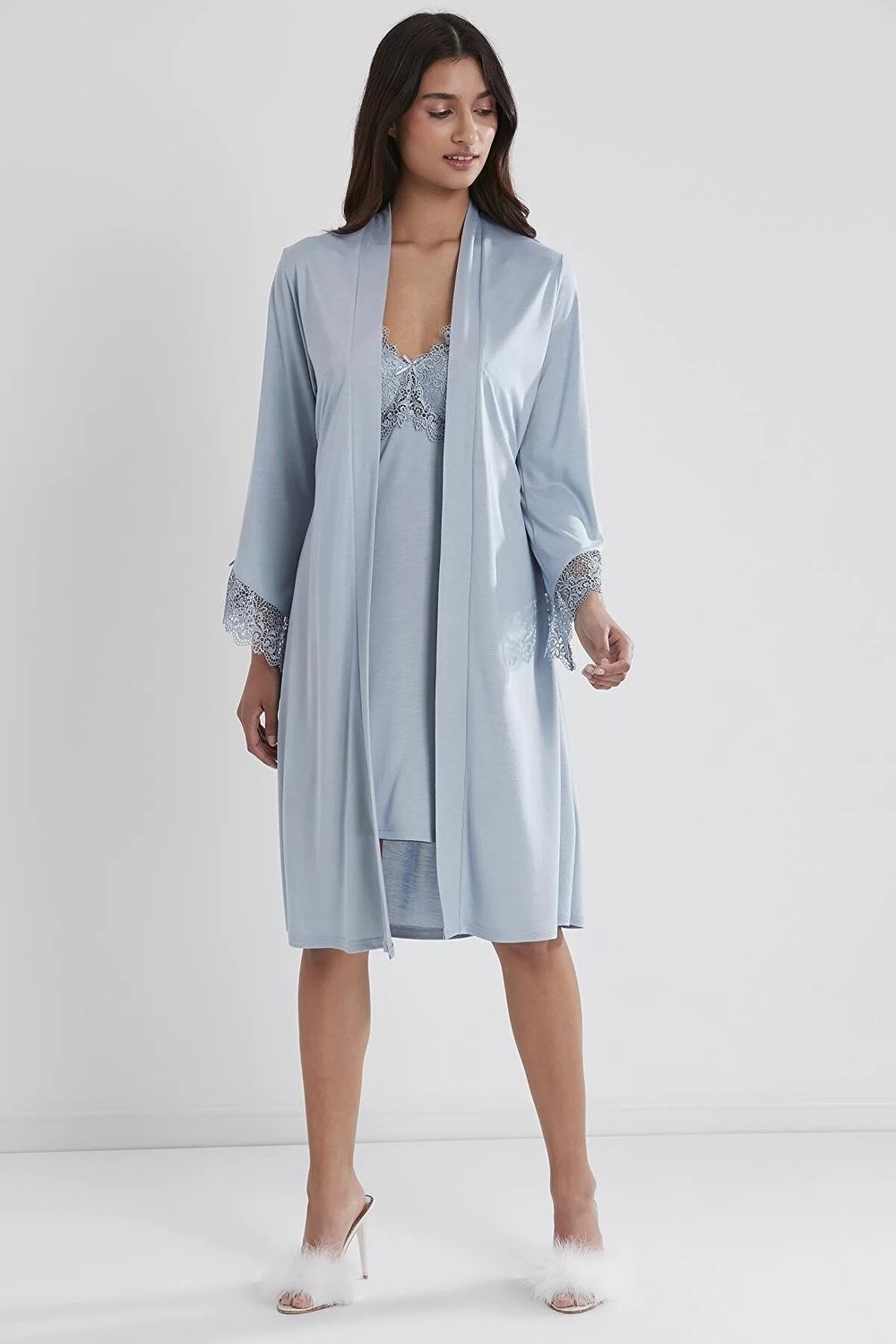 Pierre Cardin P5040 Bayan Penye 6'lı Gelin Çeyiz Seti