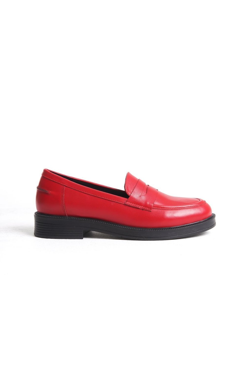 SHOES HAKİKİ DERİ KADIN LOAFER AYAKKABI