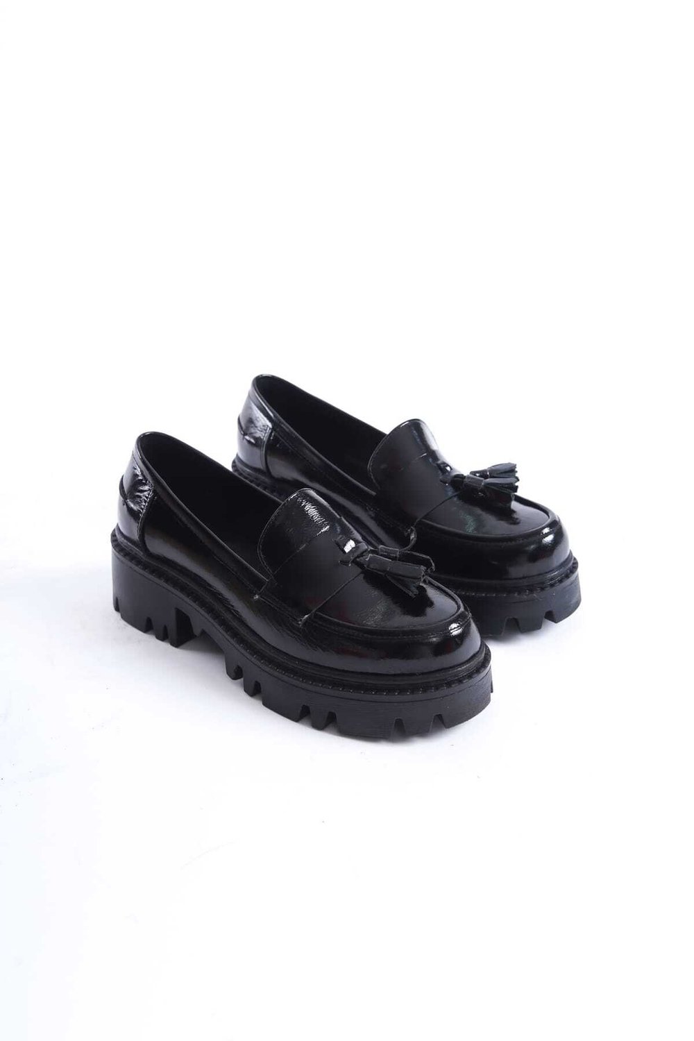 SHOES HAKİKİ DERİ PÜSKÜLLÜ LOAFER AYAKKABI