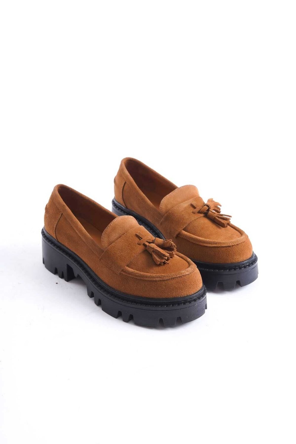 SHOES HAKİKİ DERİ PÜSKÜLLÜ LOAFER AYAKKABI