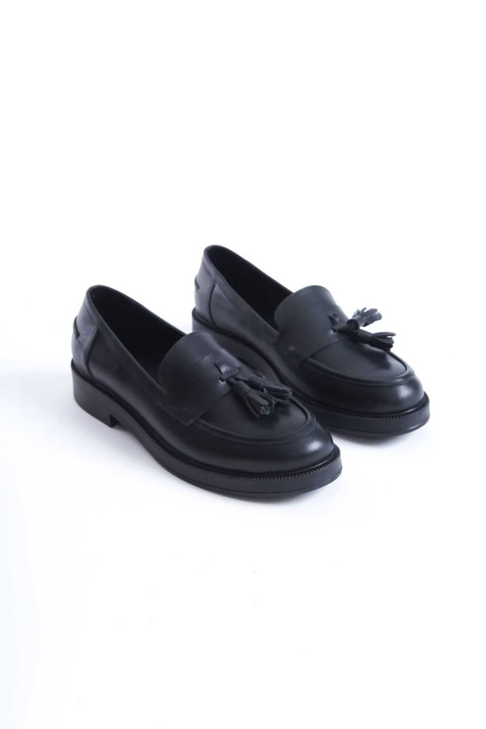 SHOES HAKİKİ DERİ PÜSKÜLLÜ LOAFER AYAKKABI