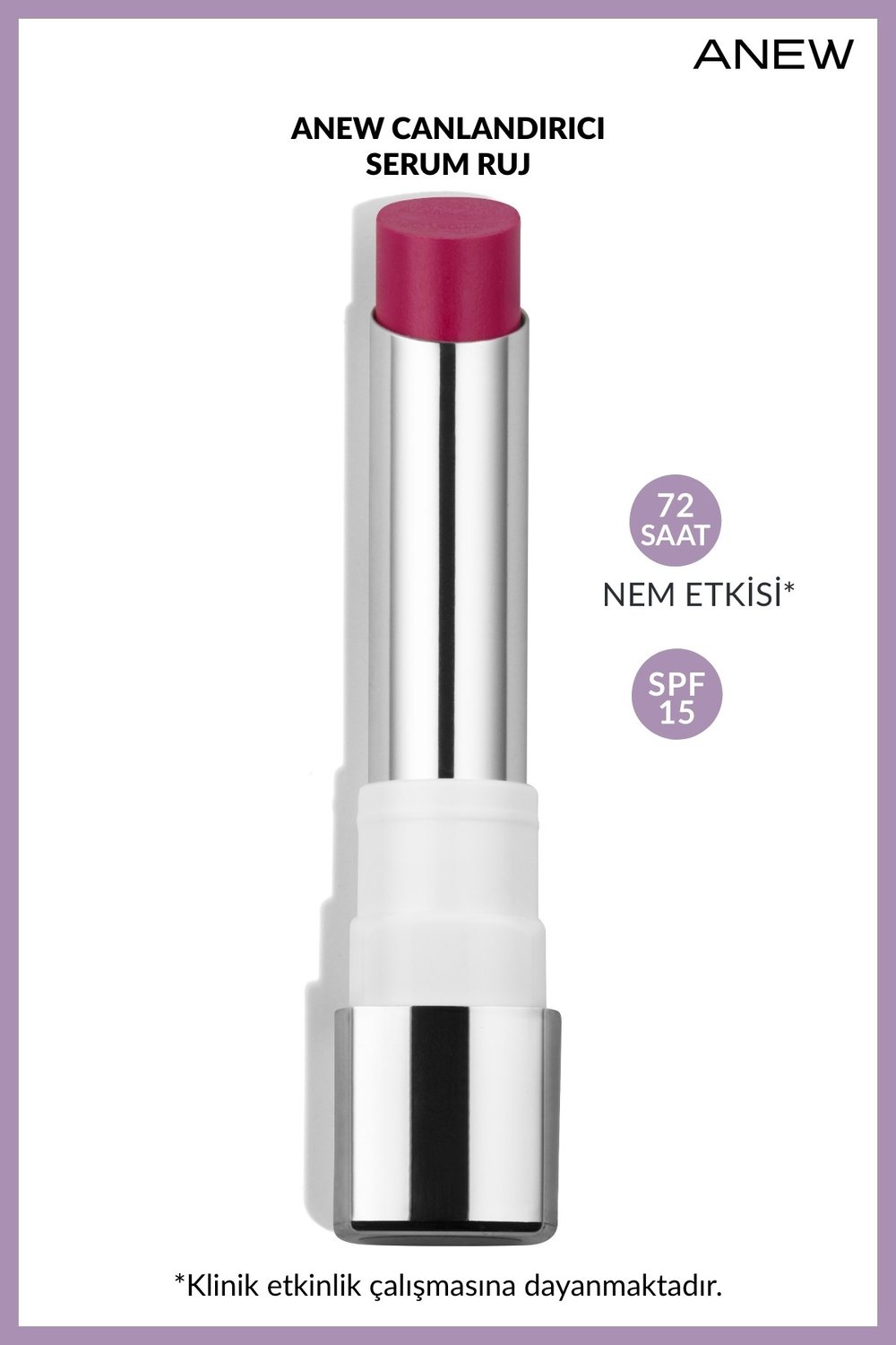 Anew Canlandırıcı Serum Ruj - Exhilarating Magenta