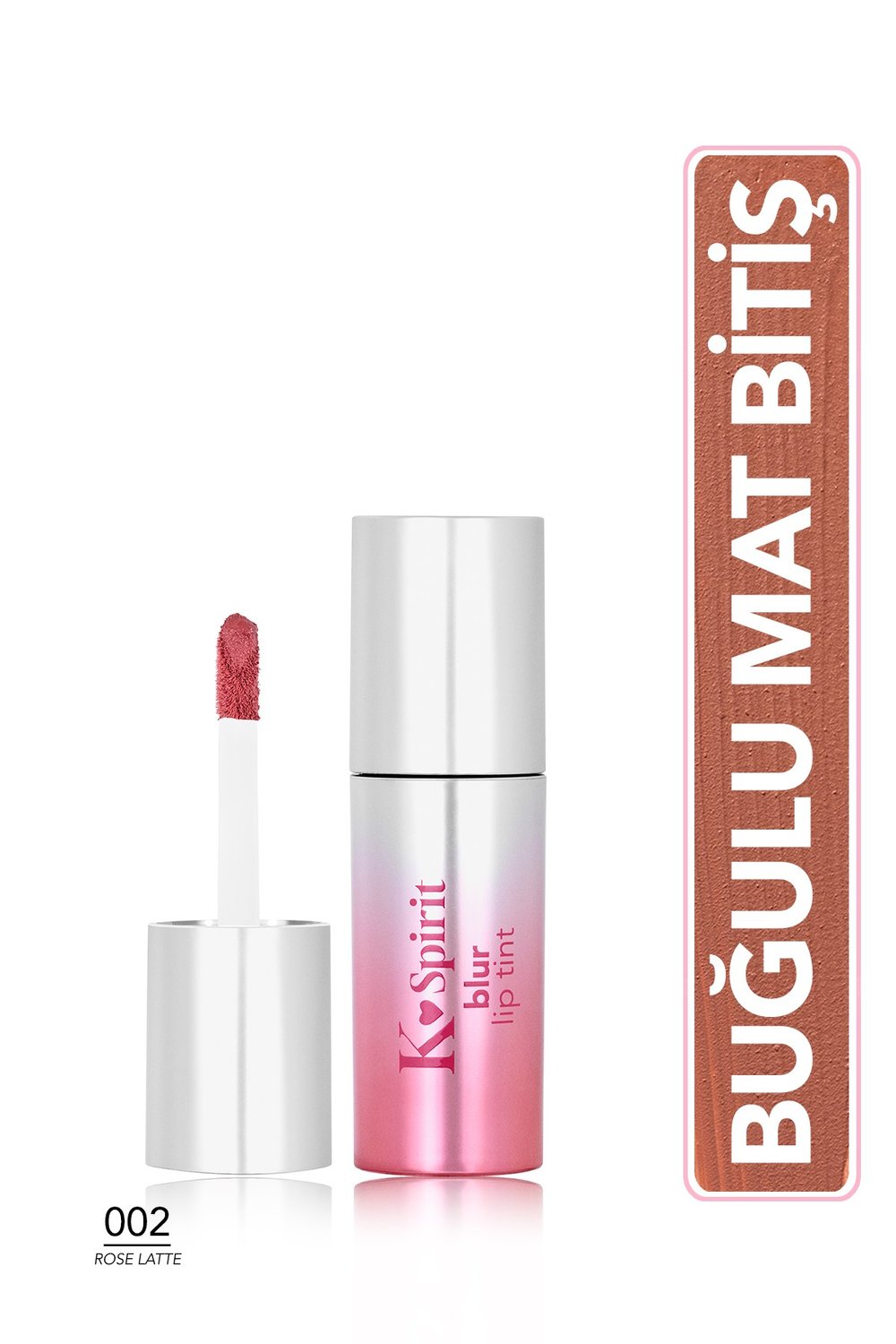 K-Spirit Blur Lip Tint Blur Efektli & Nemlendirici Uzun Süre Kalıcı Ruj