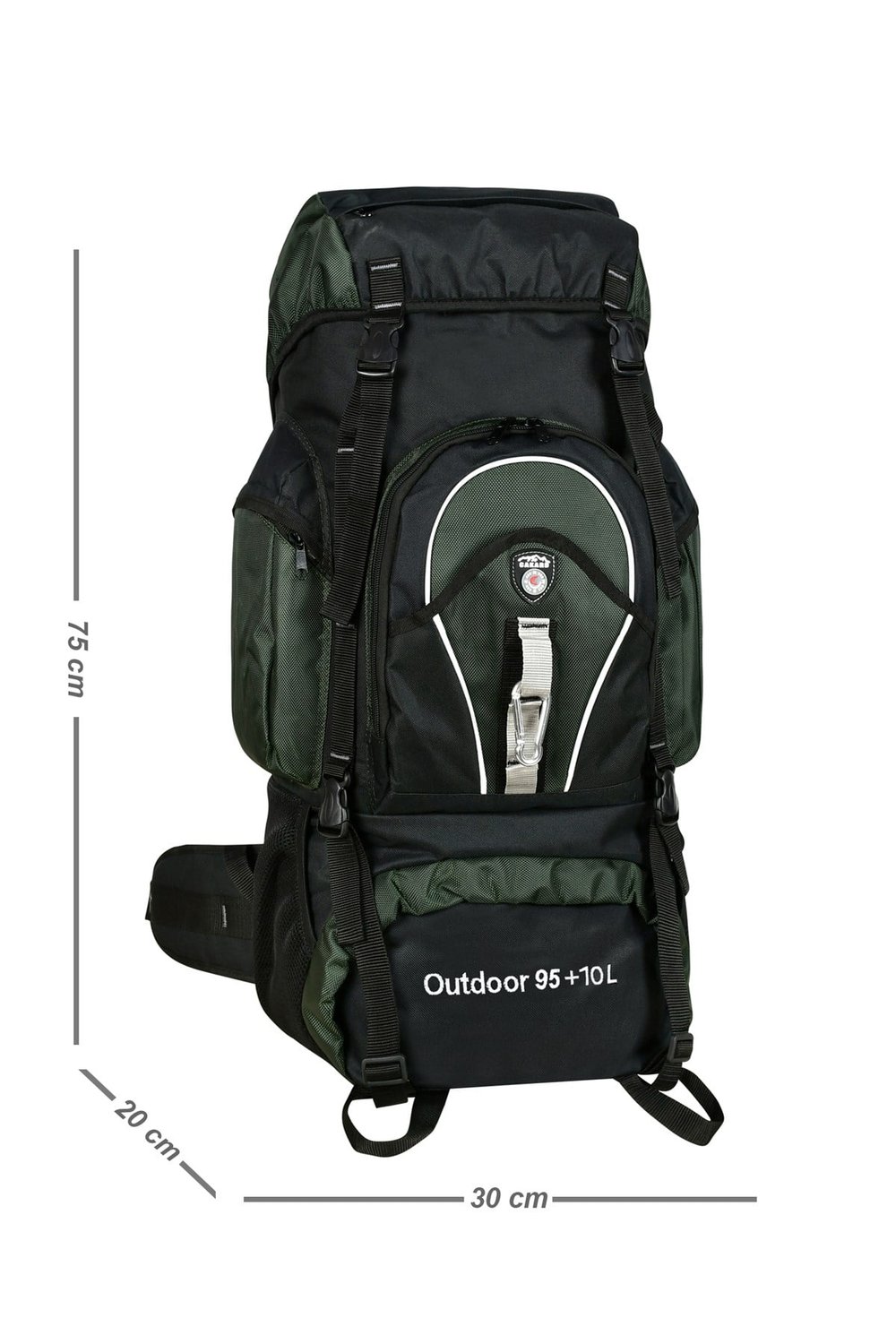 DAĞCI SIRT ÇANTASI OUTDOOR 95+10LT