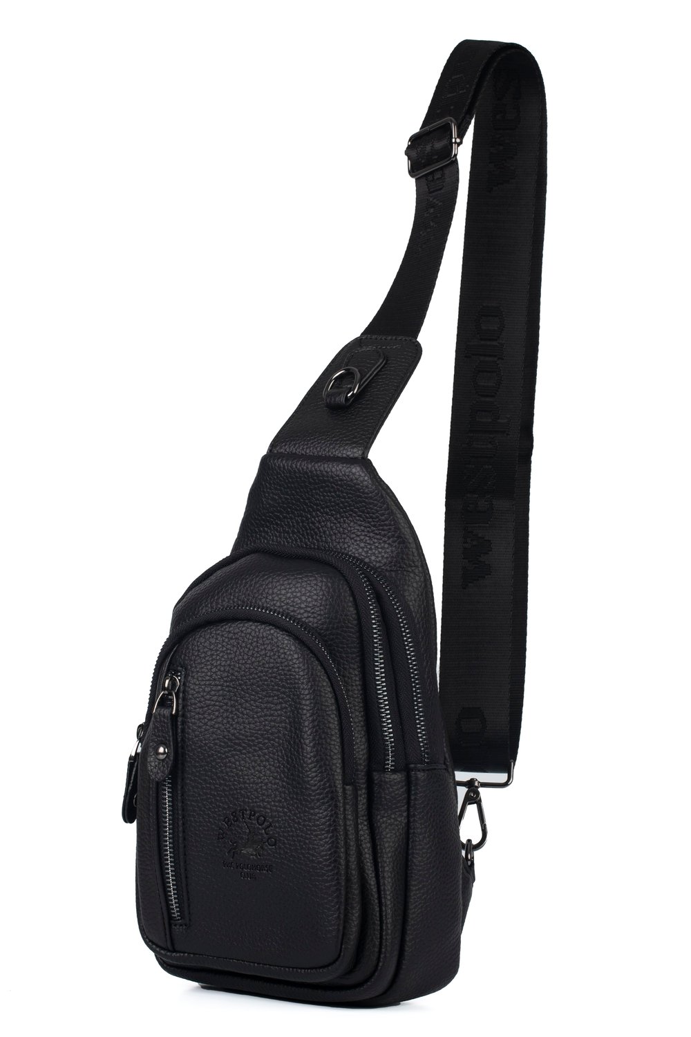 Westpolo Siyah Unisex Body Bag Çarpraz Ve Gögüs Omuz Askılı Çanta 90999