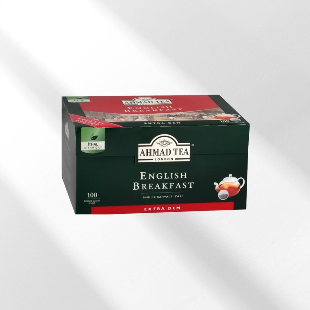Ahmad Tea English Breakfast Demlik Poşet Çay 100'lü 320 G