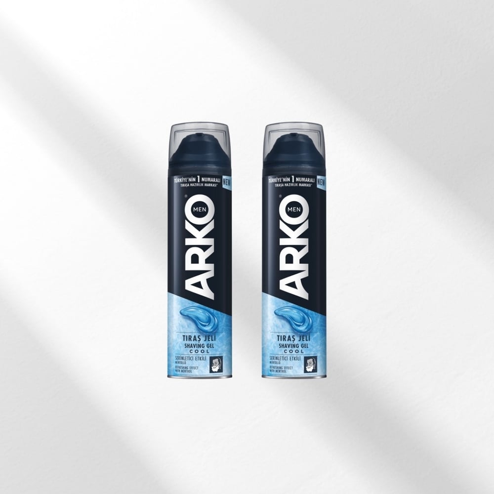 Arko Men Cool Tıraş Jeli 2x200 ml