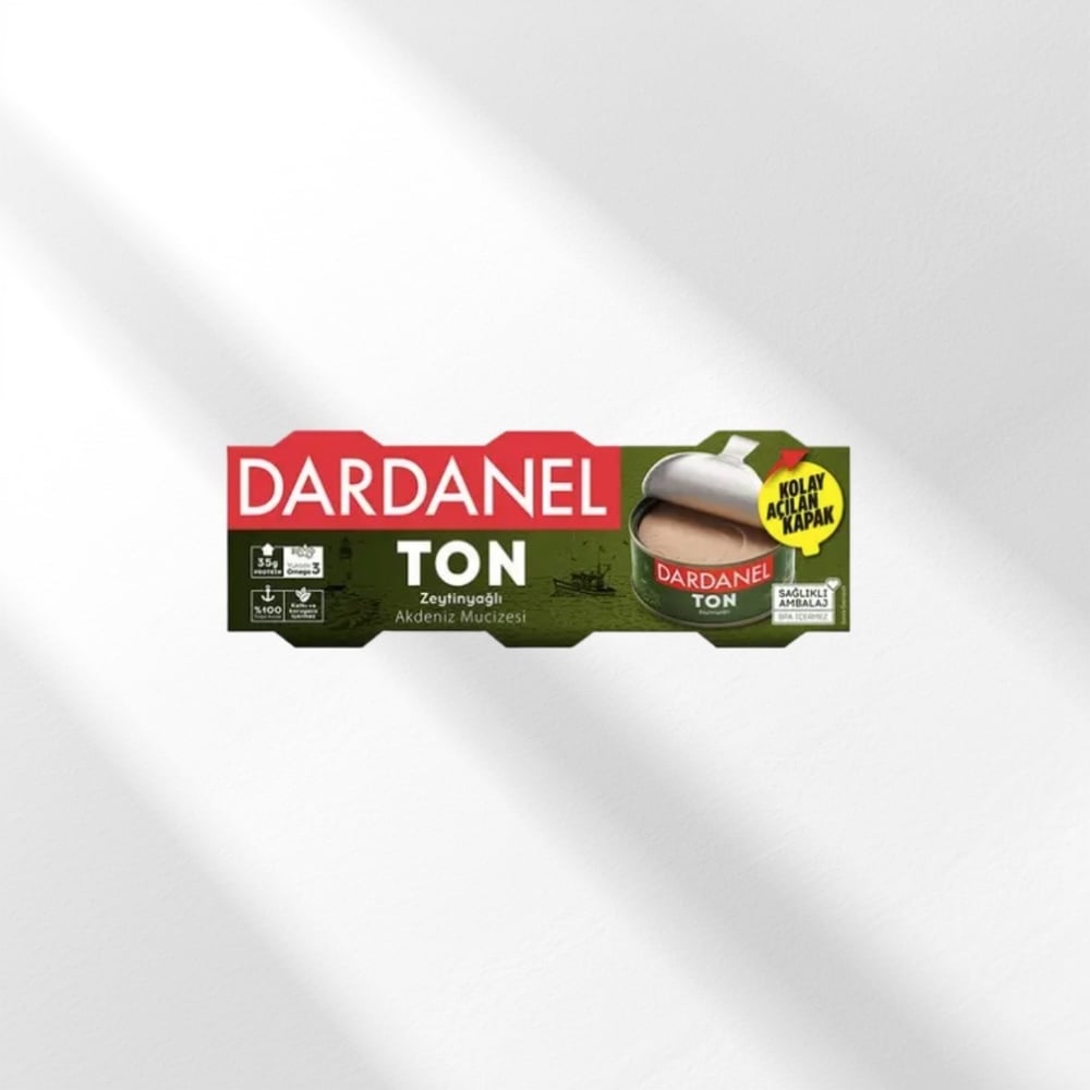 Dardanel Zeytinyağlı Ton Balığı 3x75 gr