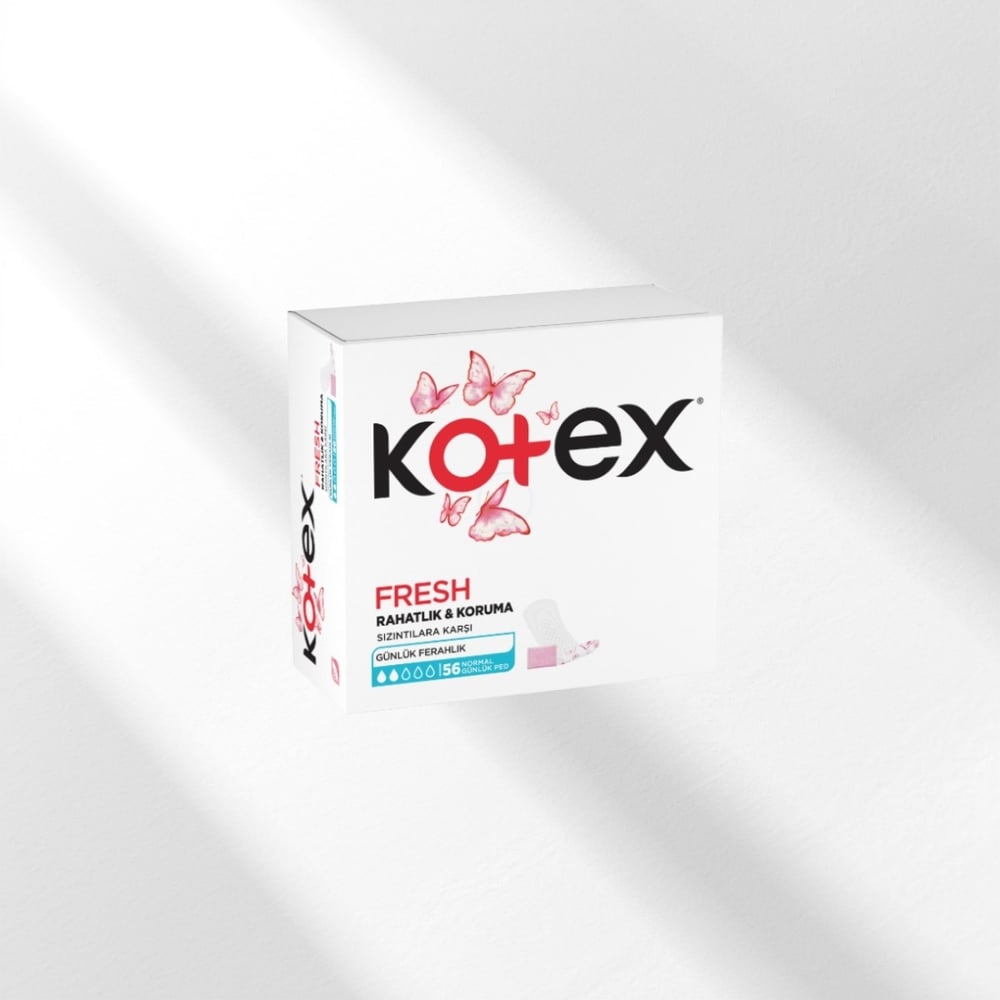Kotex Günlük Ped Normal 56'lı 