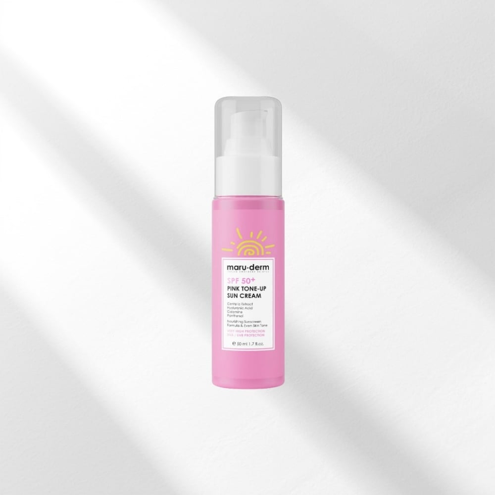 Maruderm SPF 50+ Pembe Ton Eşitleyici Güneş Kremi 50 ml