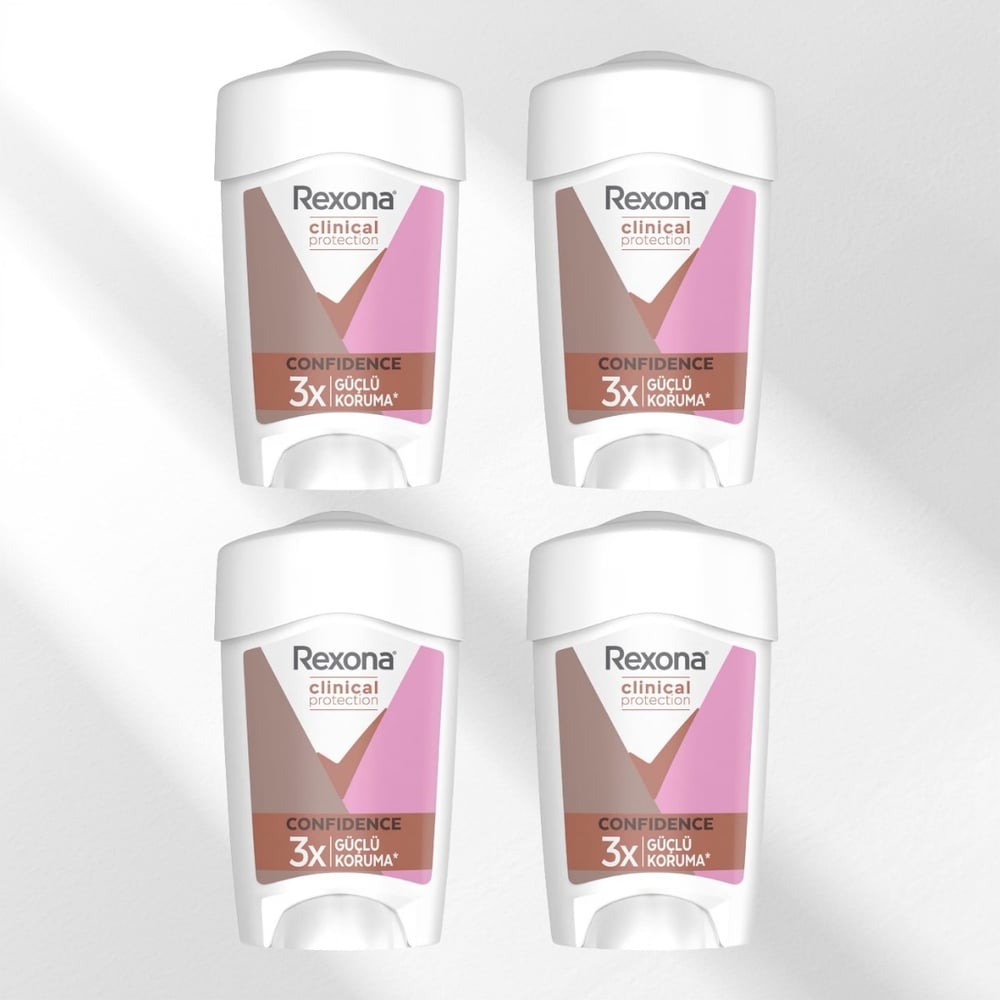 Rexona Clinical Protection Confıdence 4x45 ml Kadın Stick