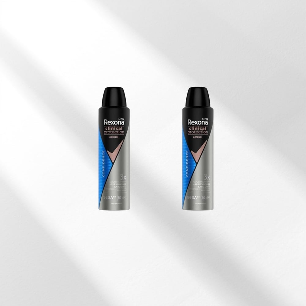 Rexona Men Clinical Protection Spray Deodorant Confidence 2x150 ml