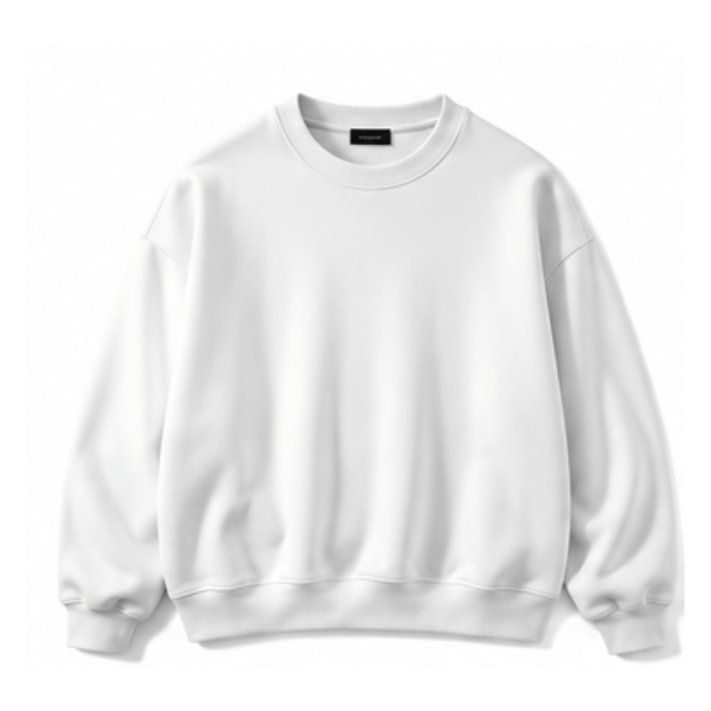 Sia Mio Basıc Sweatsirt Beyaz Erk