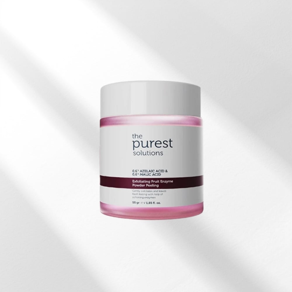 The Purest Solutions Fruit Enzyme Powder Exfoliator & Peeling - Toz Peeling (%0.6 Azelaic Acid & Malic Acid)