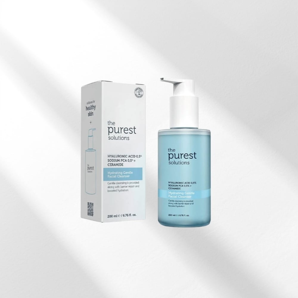 The Purest Solutions Hydrating Gentle Facial Cleanser%0,5 Hyaluronic Acid%0.5 Sodium PCA Ceramide