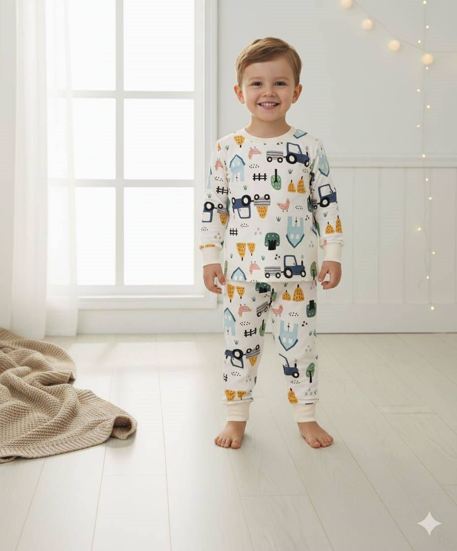 baskılı erkek pijama takımı