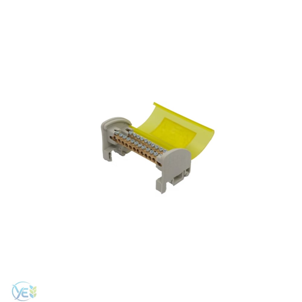 ÇETSAN 2 Kutup 6.5X9 Kesit 80A Dağıtıcı Ünite Alçak Model Ayak Geçmeli 2+10 Delikli