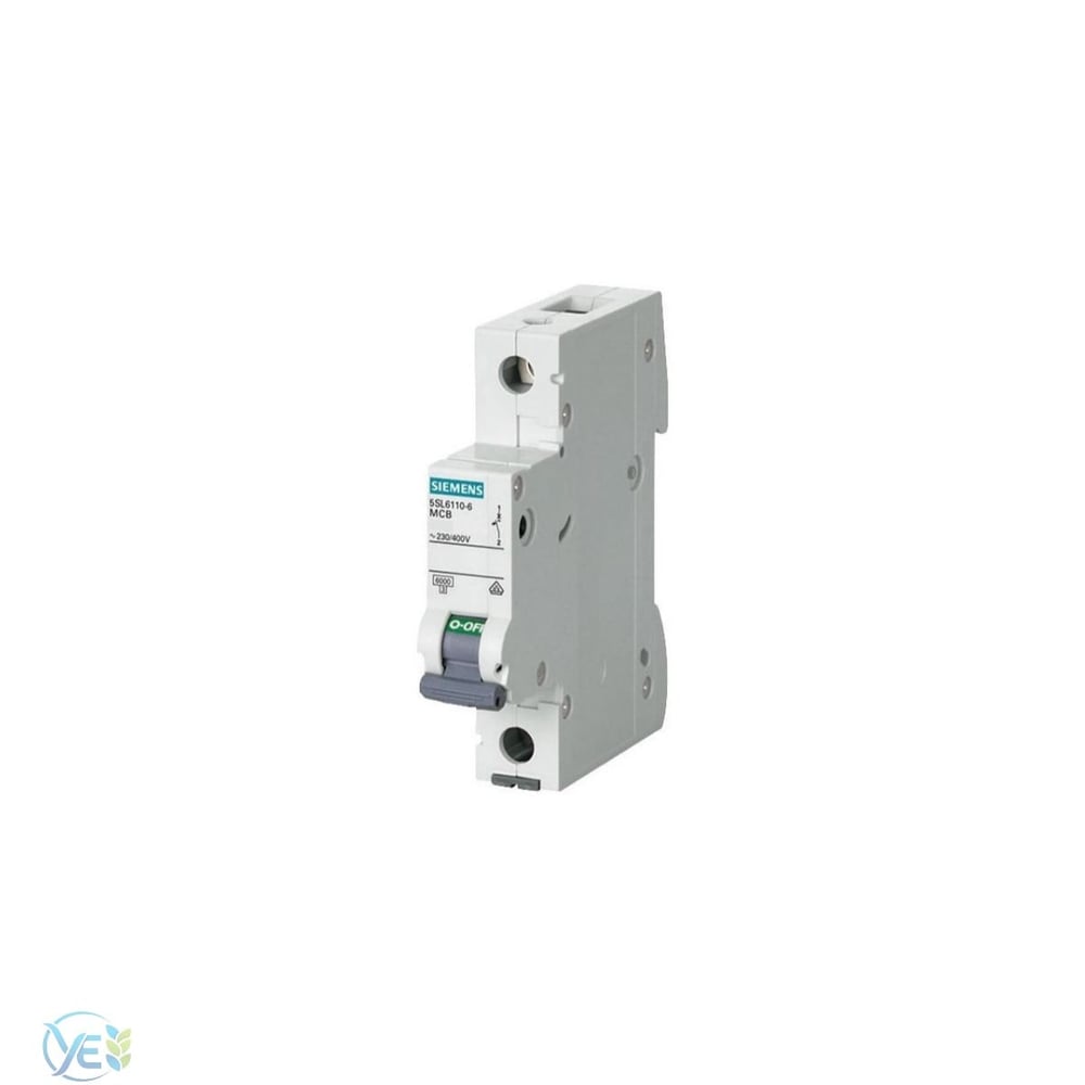 Siemens Otomatik Sigorta C Tipi 1 Fazlı 6 Amper 6kA