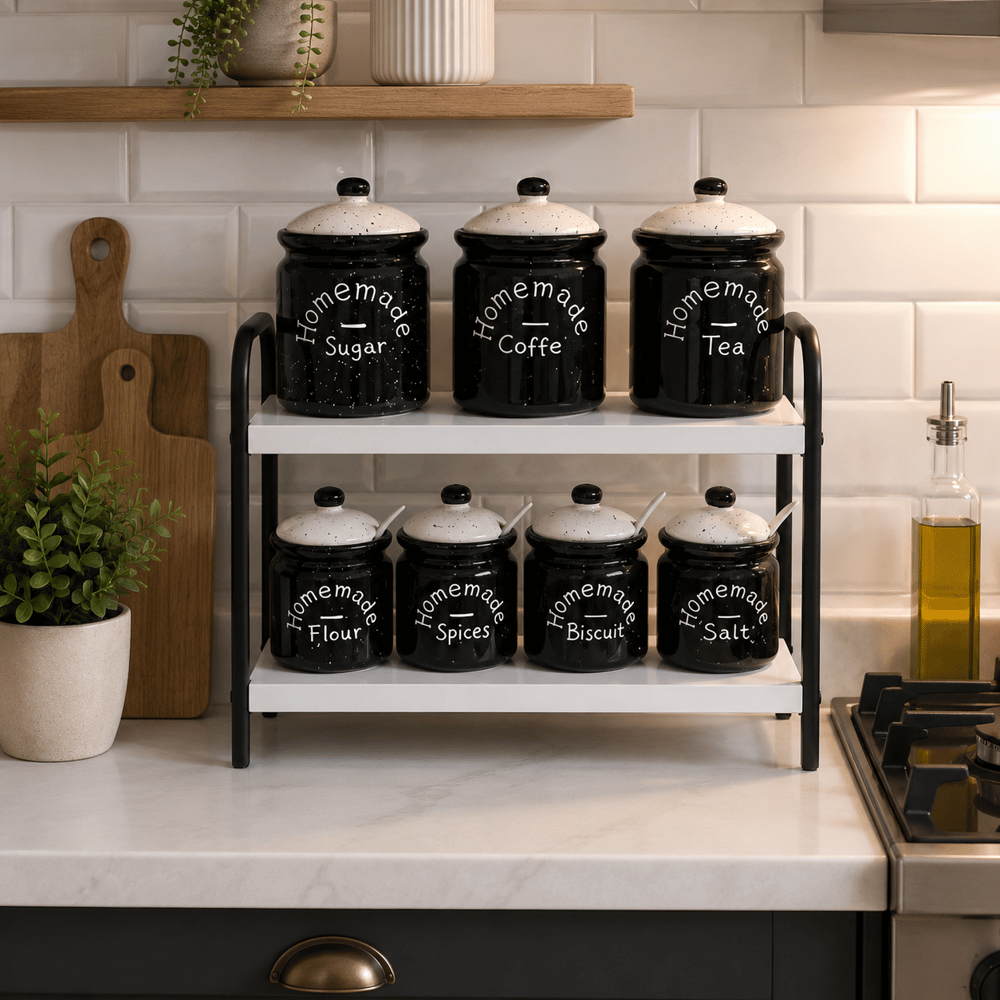 Çok Amaçlı Mutfak & Banyo Rafı Beyaz
