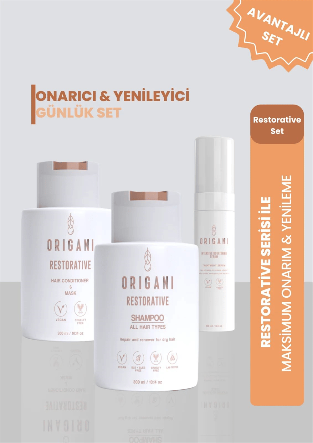 Origani Restorative  Bakım Seti