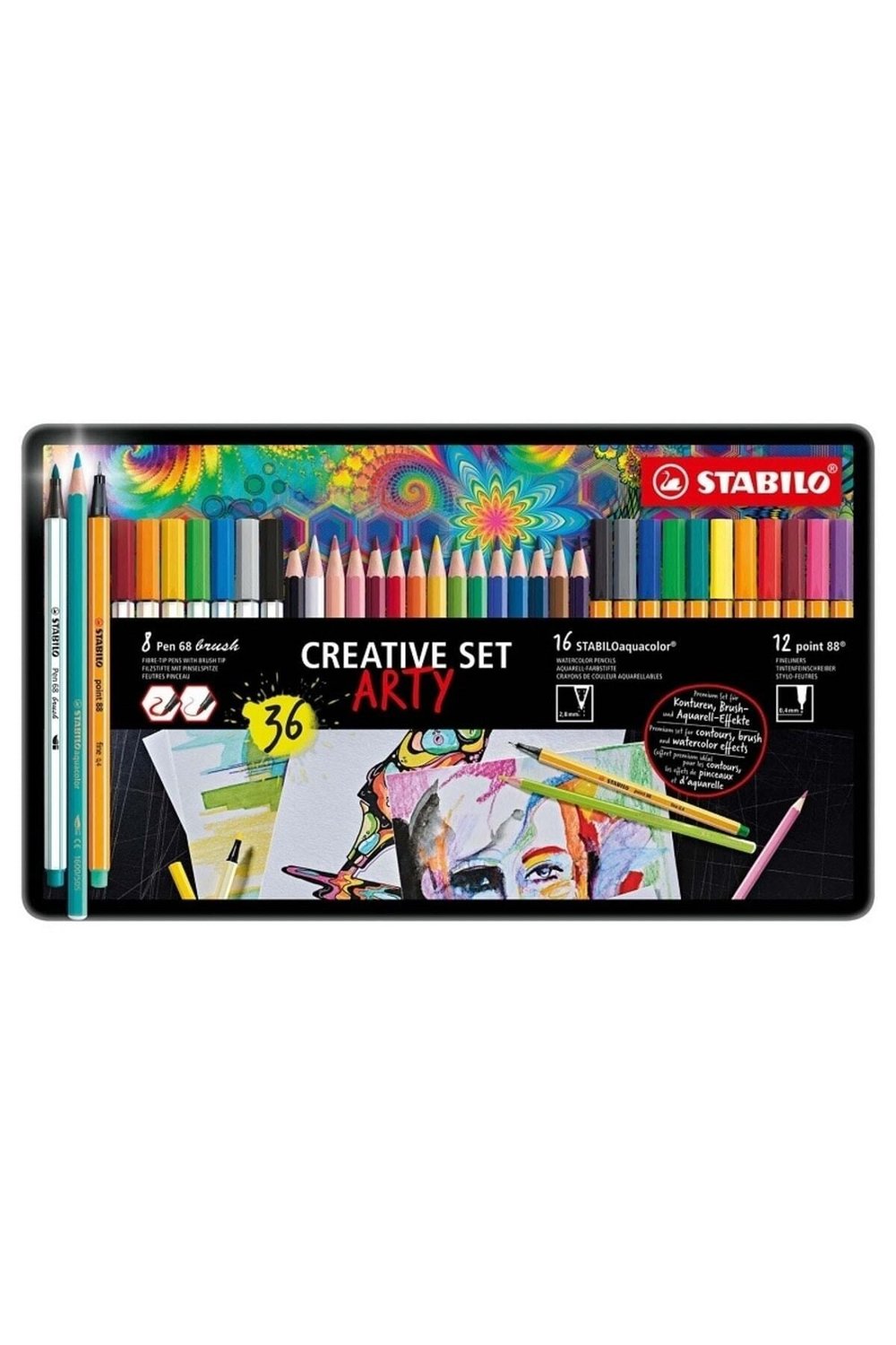 Arty Creative Boyama Seti 36 Parça