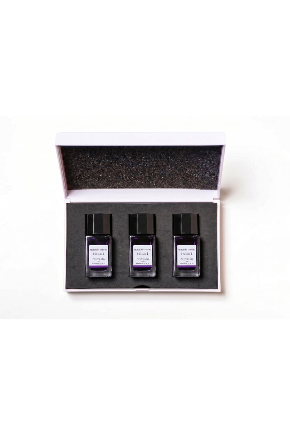 INK IROSHIZUKU - 3 BOTTLES 15 ML Mor MURASAKI-SHIKIBU -