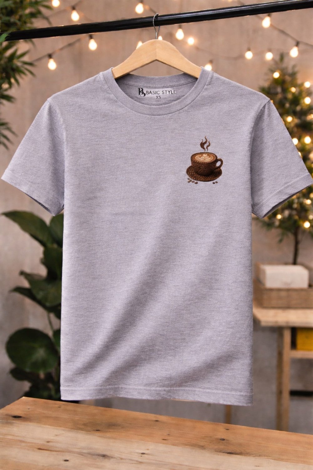 Kahveler ve Çekirdekler - Kahve Serisi Çekirdek Bardak T-Shirt