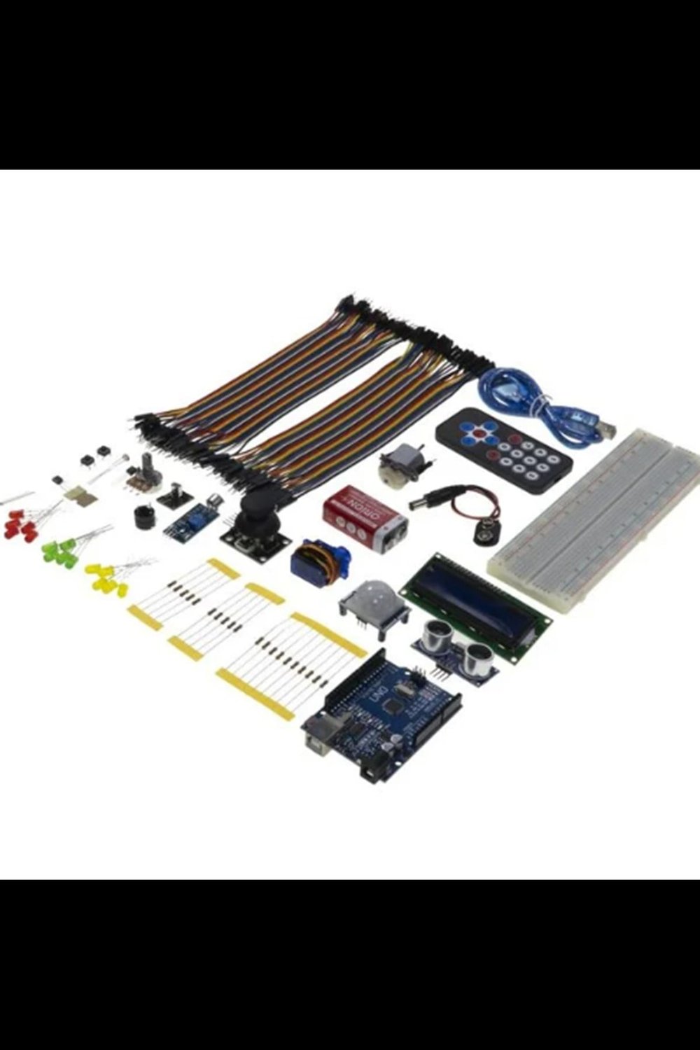 Arduino Süper Başlangıç Seti Uno Rev3 (Klon) (Kitaplı)